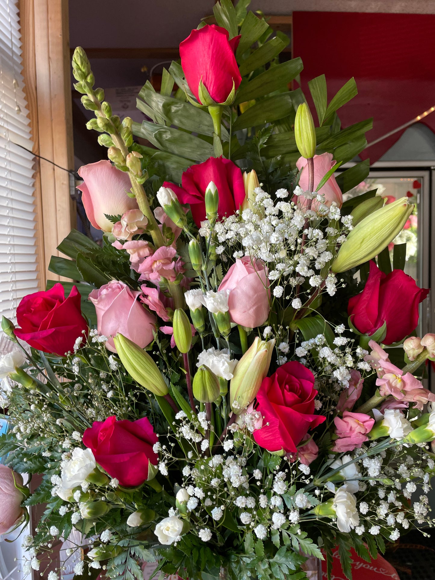 Strawberry shortcake arrangement