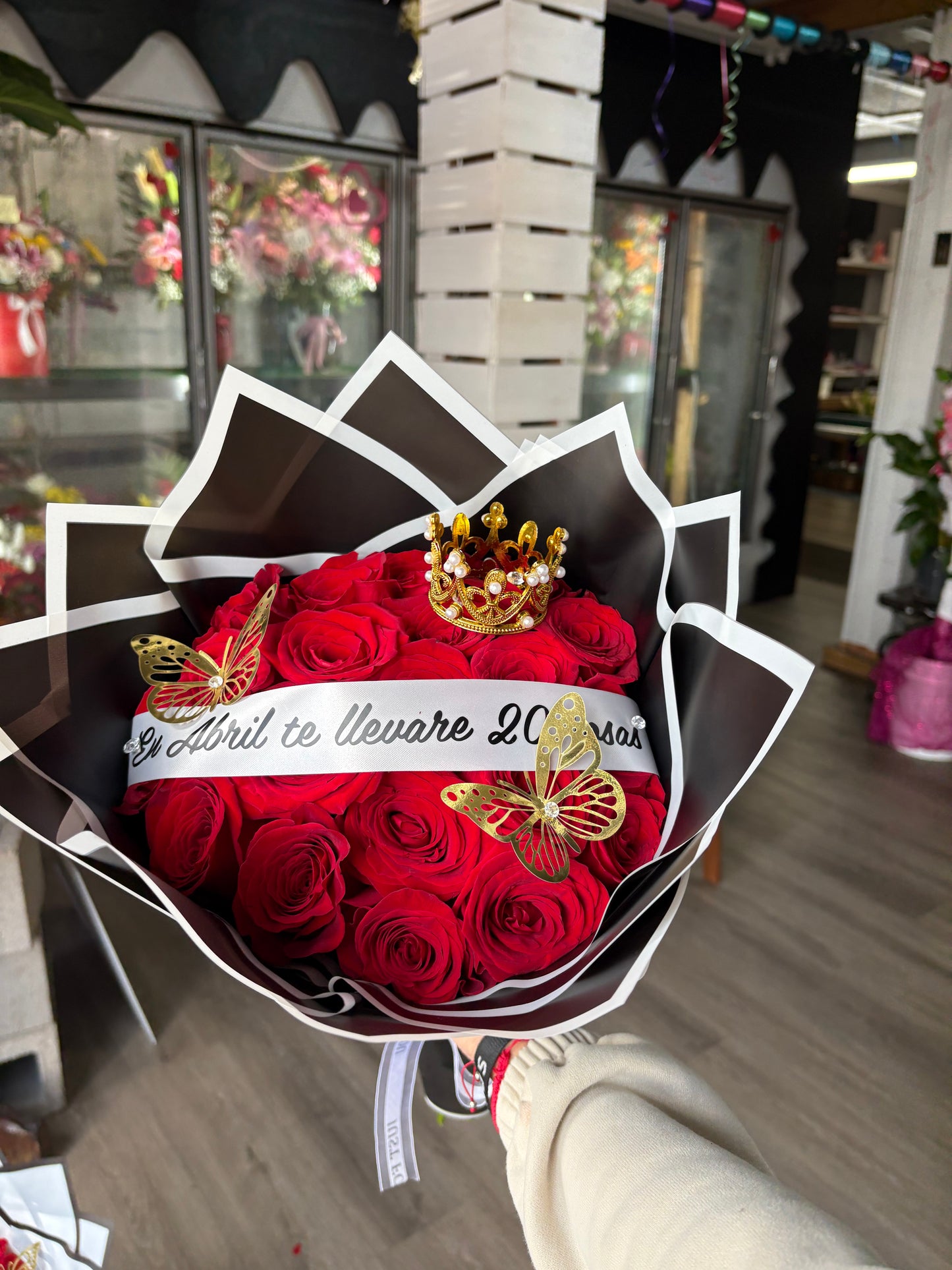 20 Rosas bouquet