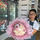 24 pink para mi boo-nita bouquet