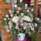 Light pink basket