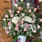 Light pink basket