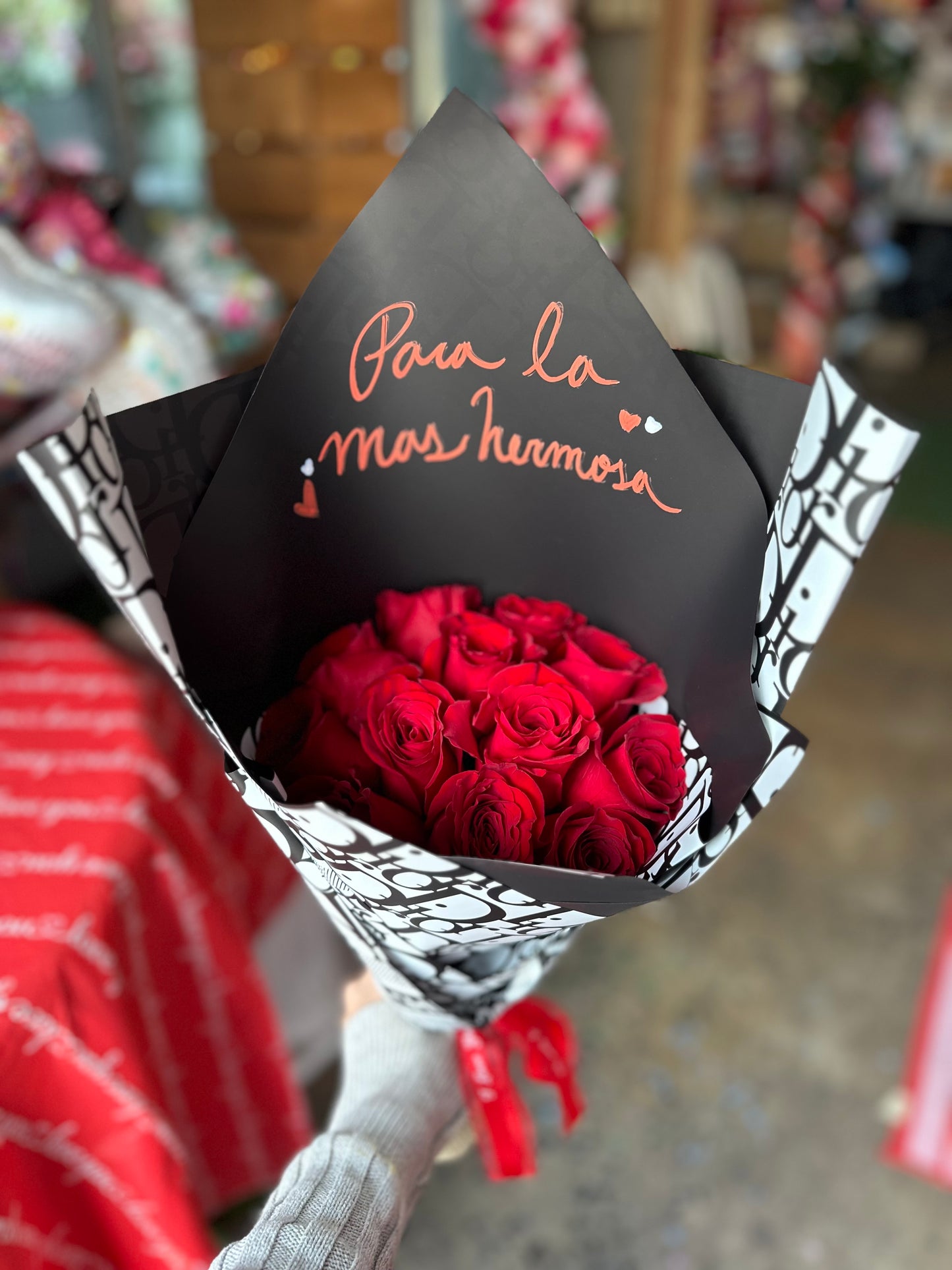 12 rose pARa la Mas hermosa