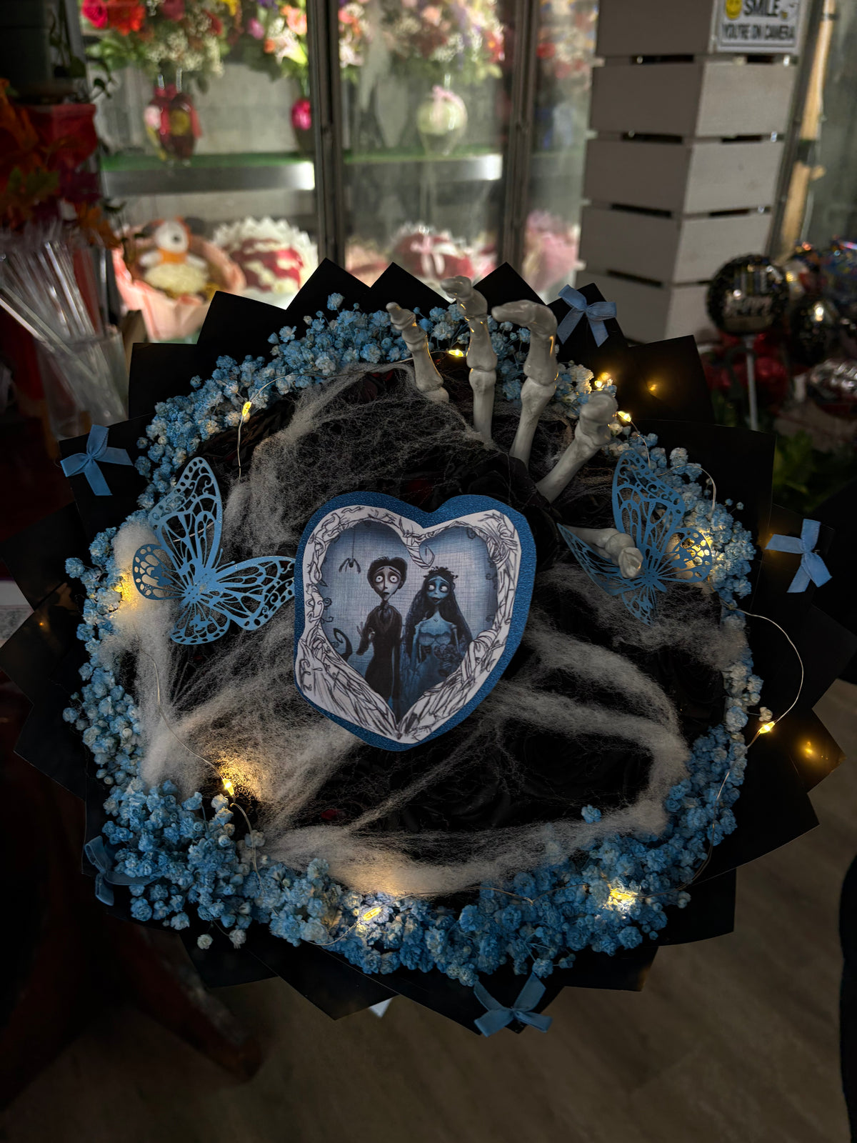 Bride’s corpse bouquet