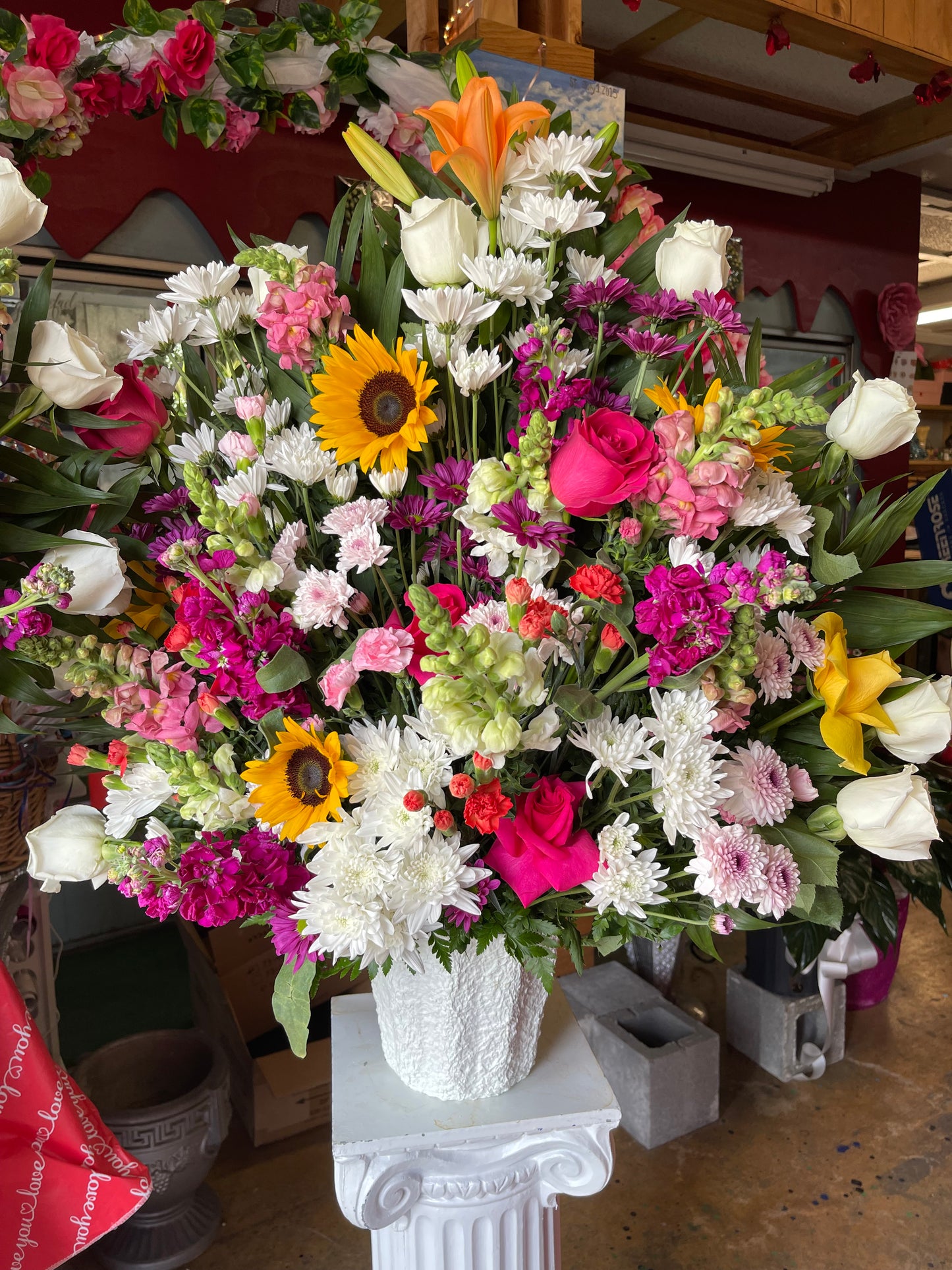 Colorful basket