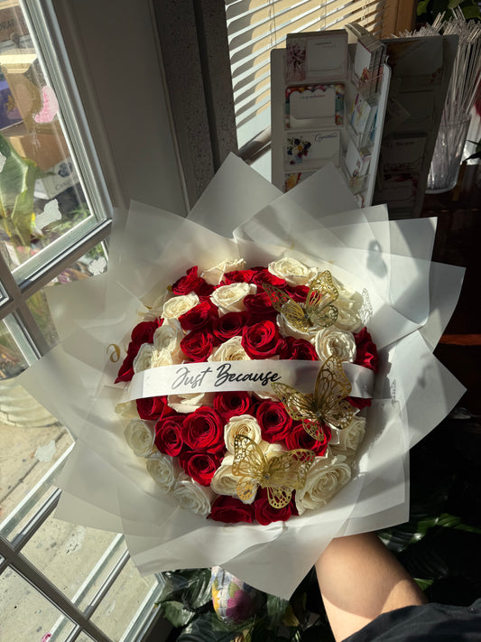 Just because 50 count bouquet