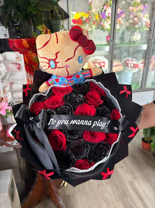 Do you wanna play? Chucky theme
