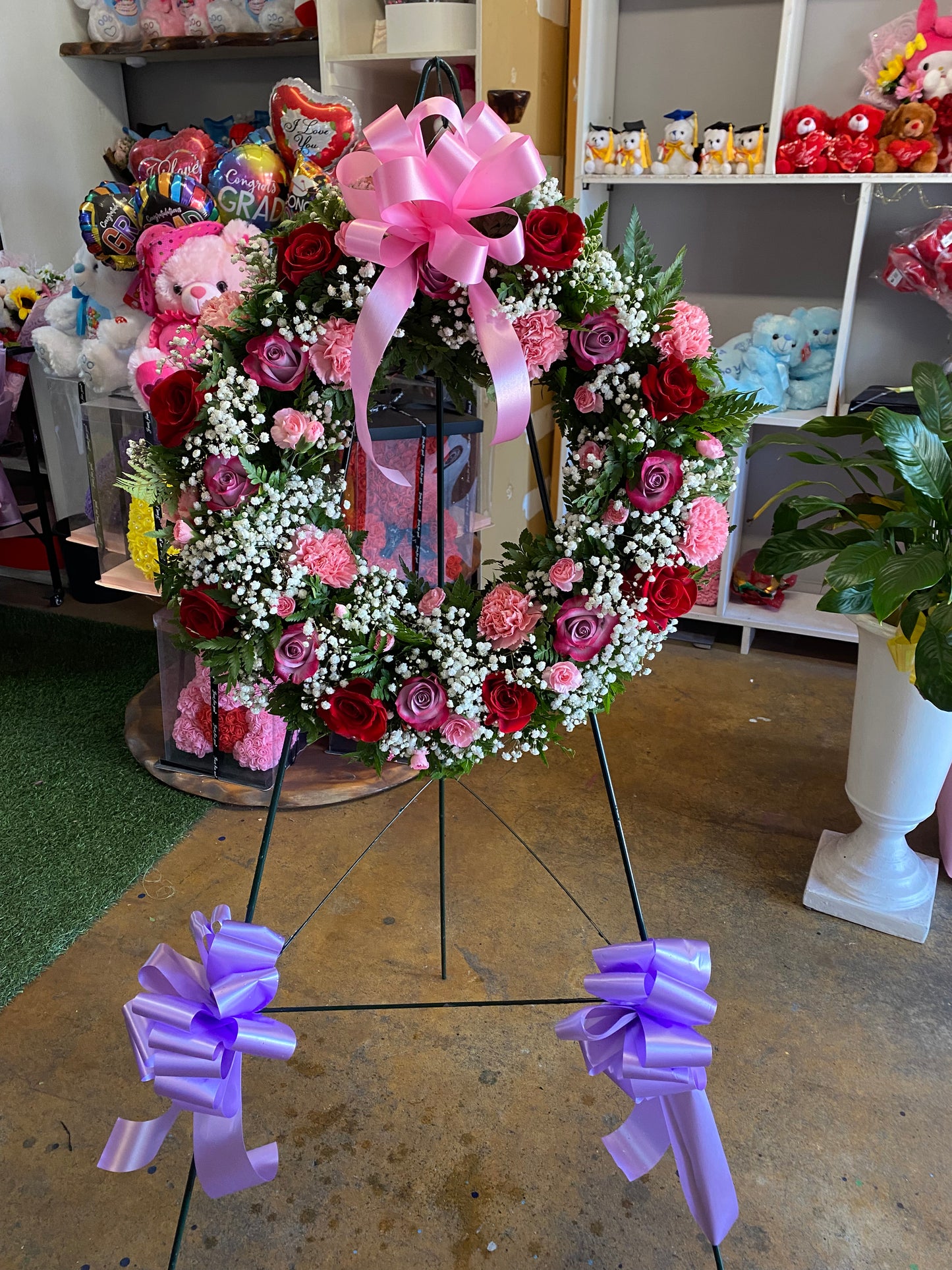 Small Funeral Wreath