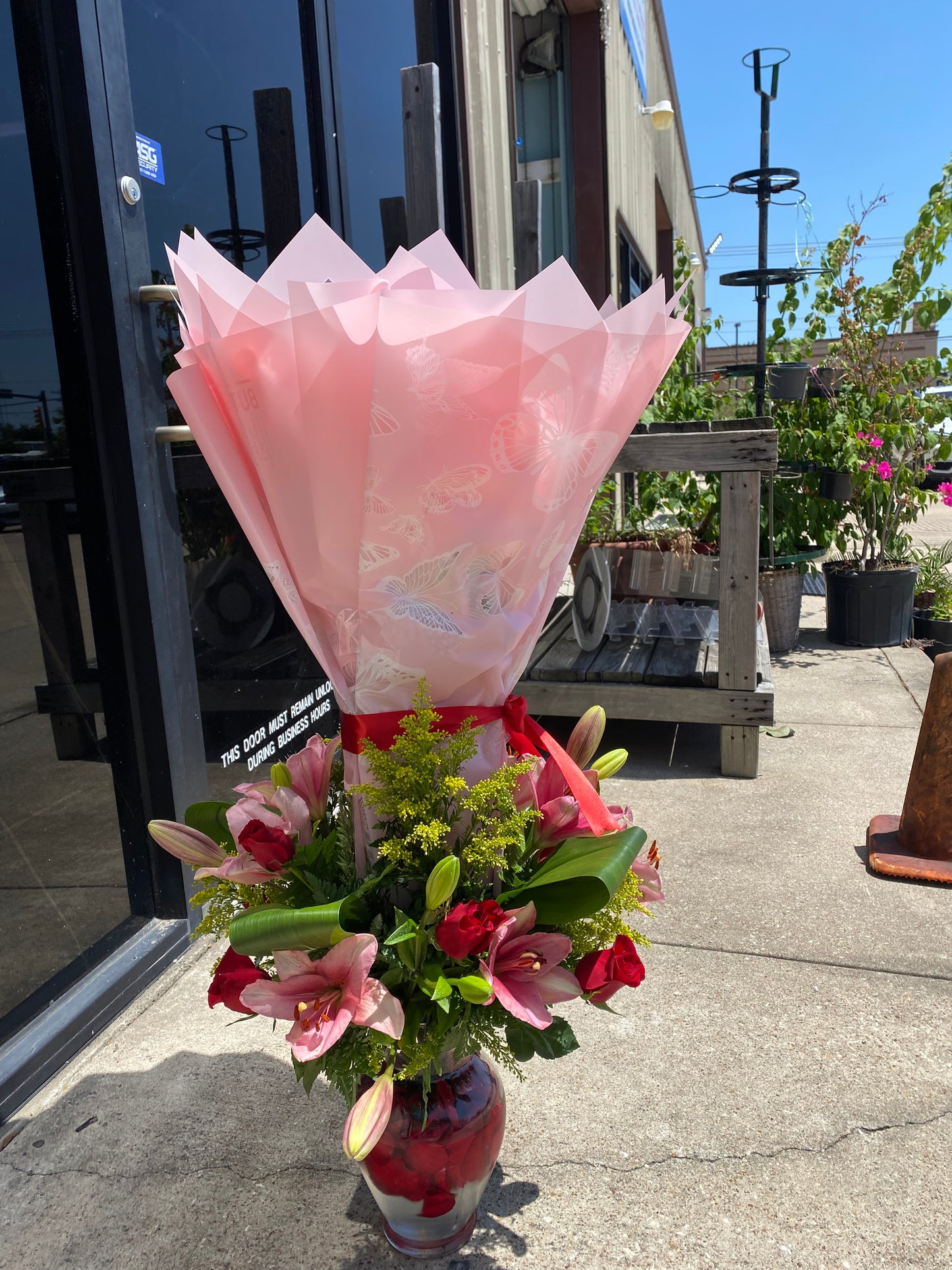 Bouquet arrangement