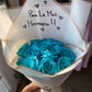 Baby blue bouquet