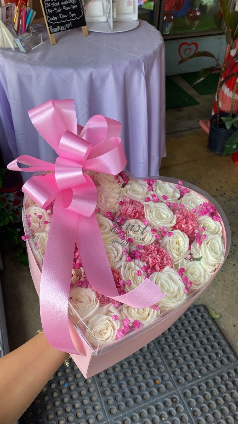 Barbie heart box