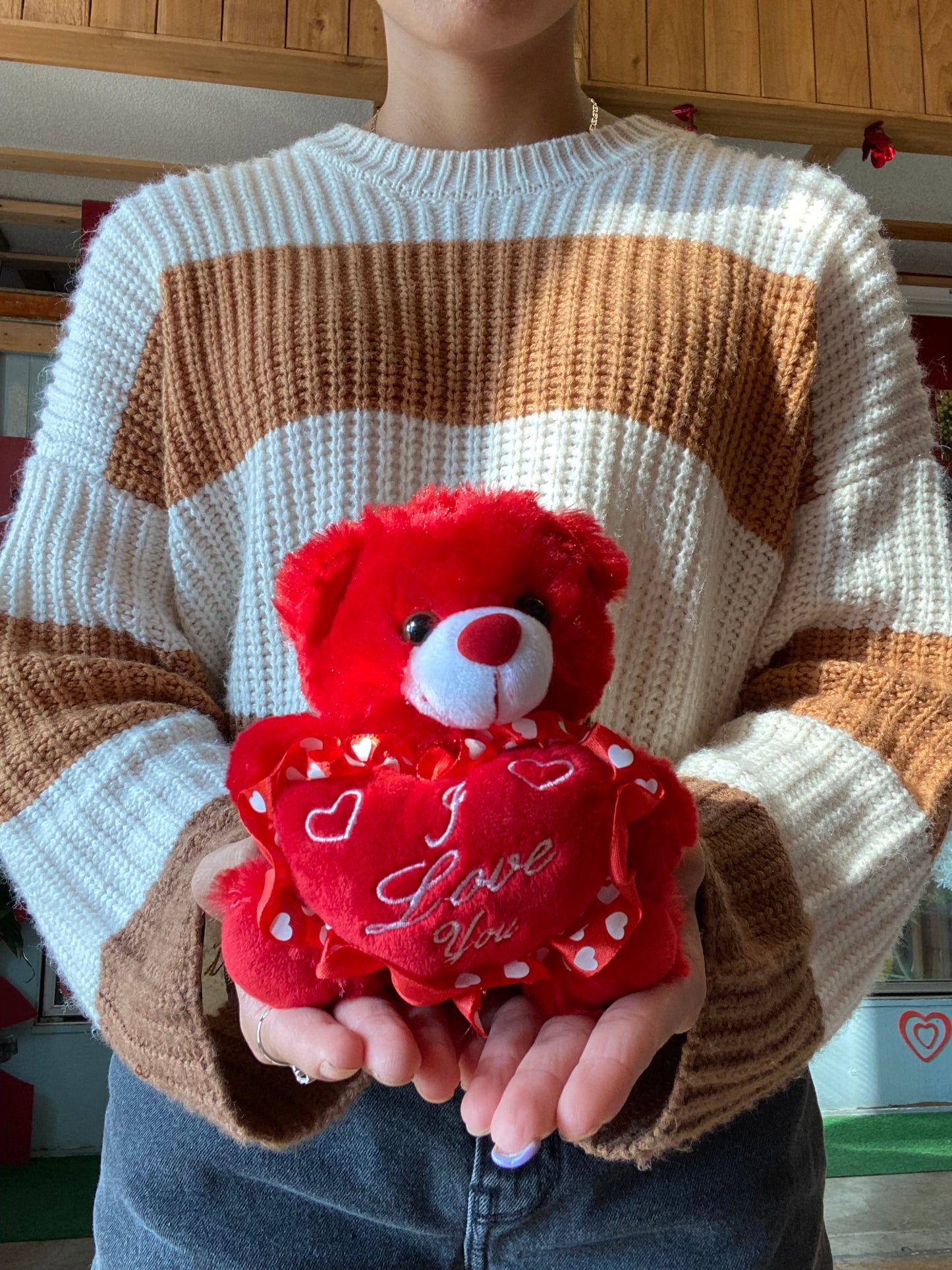 Red “I love you” Plushie